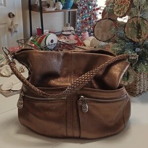 Brighton Copper Metallic shoulder bag